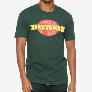 BoxLunch - NWT Sz 2X Unisex Parks and Rec Pawnee Harvest Festival Staff T-Shirt